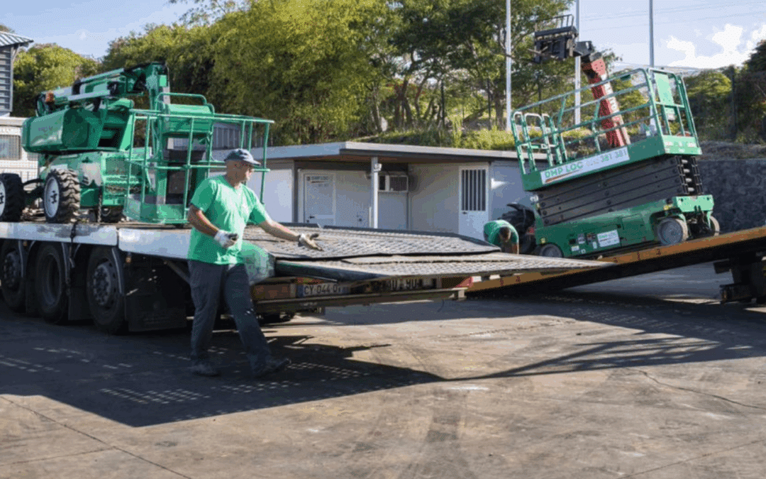 Location et livraison de matériel à La Réunion : la réactivité signée DMP LOC