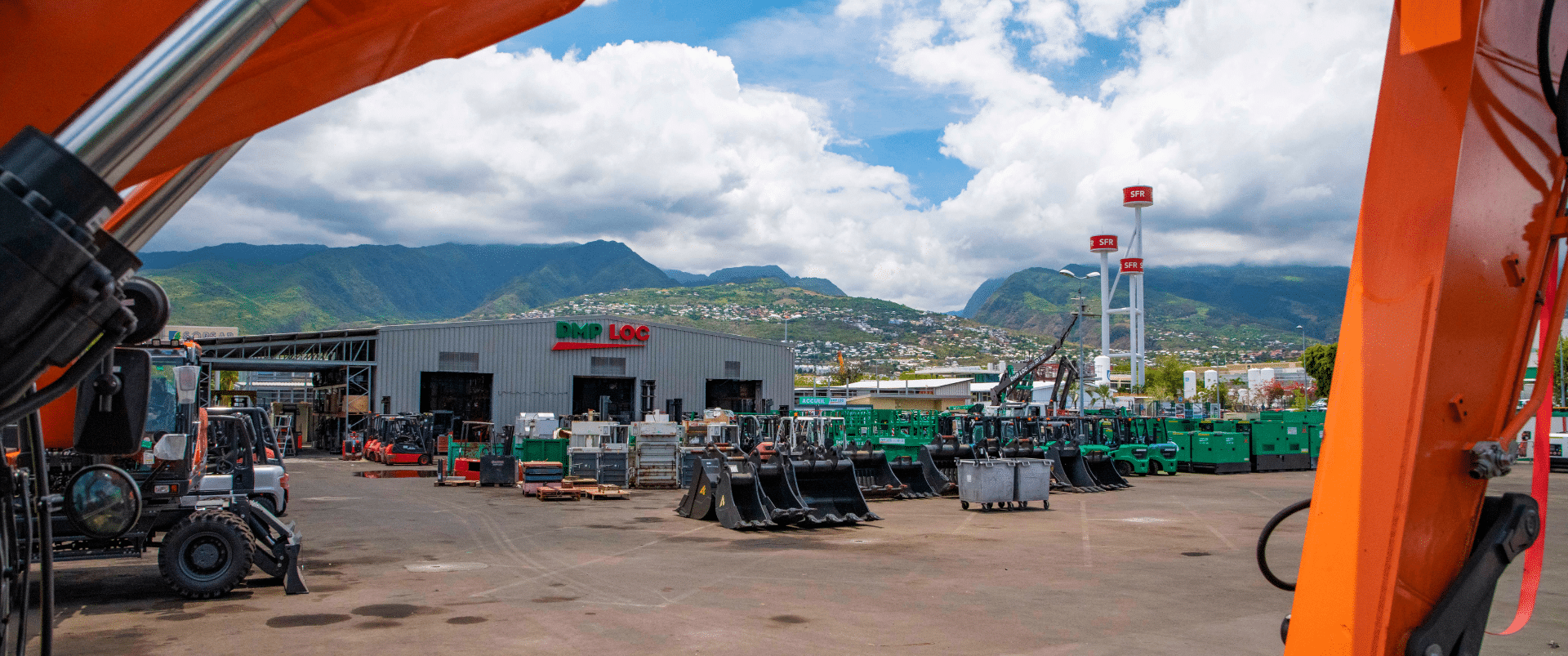 Matériels chantier à La Réunion